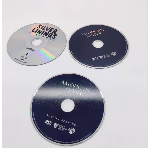 Bradley Cooper DVD Lot American Sniper Silver Lingings Playbook Jennifer Lawrenc - Picture 9 of 13